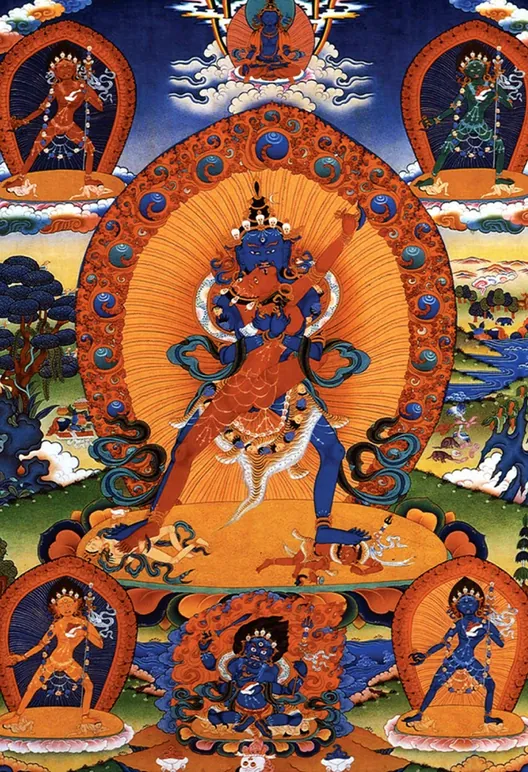 Chakrasaṃvara, Yidam principal del linaje Drikung Kagyü