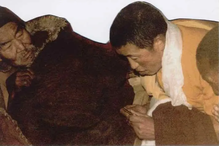 Garchen Rinpoche junto a Pachung Rinpoche